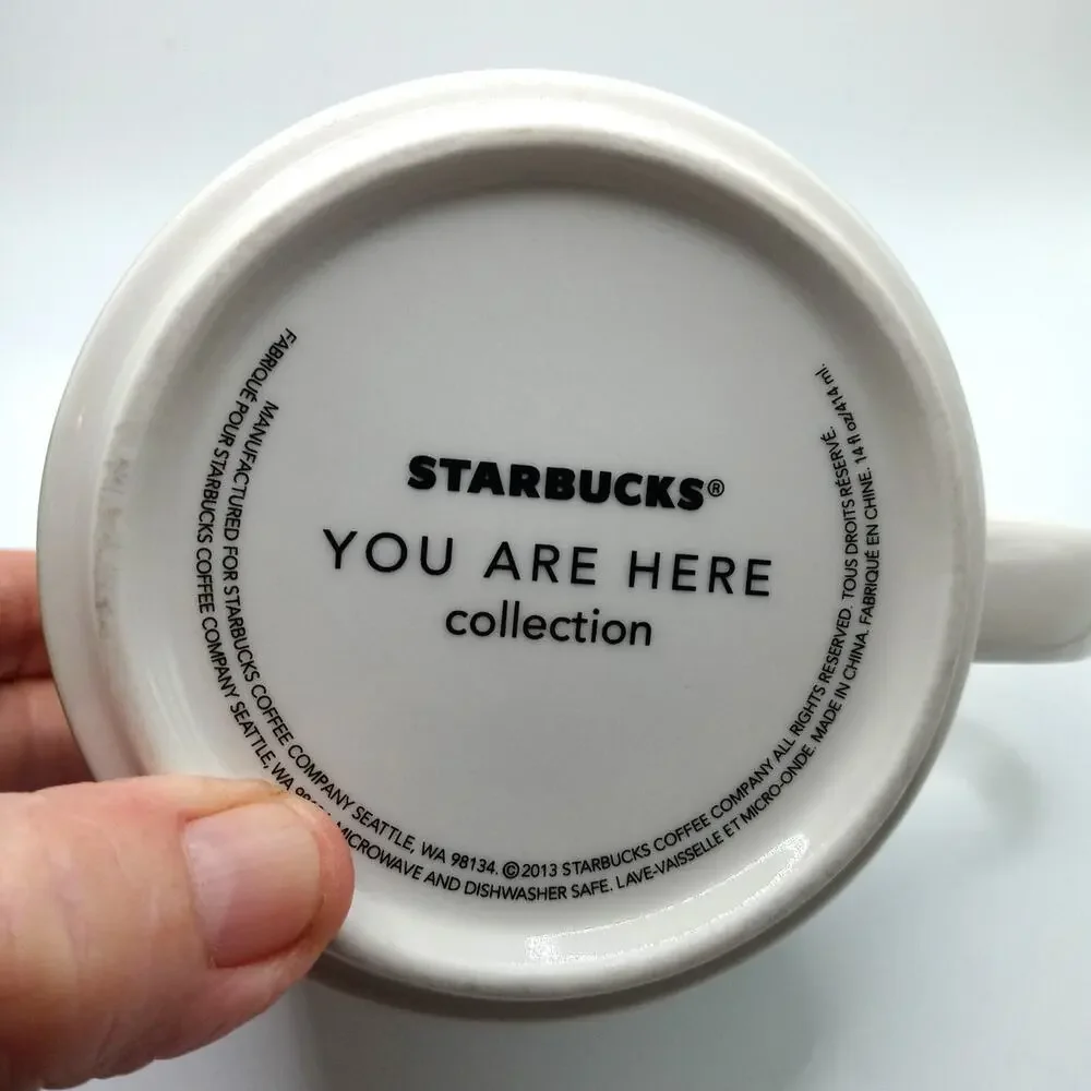 Starbucks ORLANDO You Are Here Collection Mug Coffee Cup 2017 Florida 14 Oz